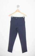 calça de tecido trevis feminina azul