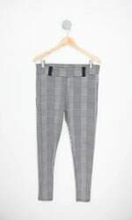 calça de tecido feminina estampada