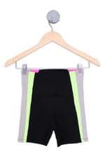 shorts de academia Body For Sure feminino colorido com recortes