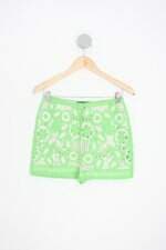 shorts de trico zara feminino estampado