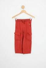 calça de tecido faded glory kids laranja