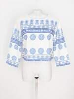 blusa feminina estampada