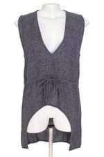 blusa Paula Raia feminina azul com recortes