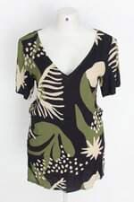 vestido cantao feminino estampado