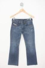 calça jeans diesel feminina azul