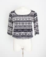 blusa feminina estampada