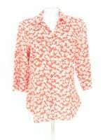 camisa ann taylor feminina vermelha floral 