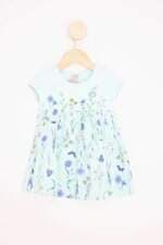 vestido milon kids verde com aplique