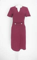 vestido PA Concept feminino roxo com faixa na cintura