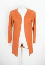 cardigan feminino laranja