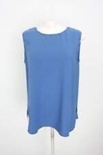 blusa yessica feminina azul com aplique