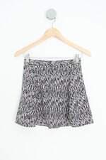 saia H&m feminina estampada