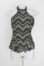 blusa feminina colorida