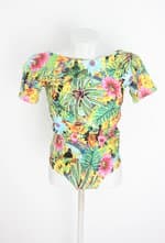 body feminino estampado 