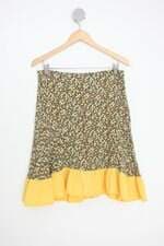 saia zara feminina estampada