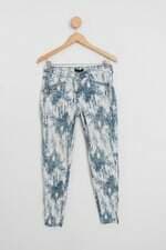 calça jeans mob feminina biclor