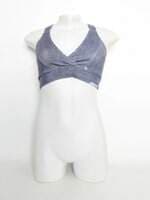 top esportivo feminino azul