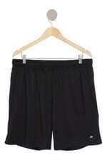 bermuda esportiva russel masculina preta com forro