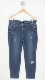 calça jeans feminina azul