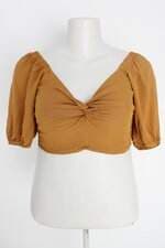 blusa mercatto feminina amarela