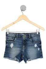 shorts jeans Zara kids azul
