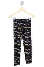 calça de tecido Zara kids estampada com silk