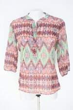 blusa lezalez feminina colorida com transparência