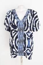 blusa mob feminina estampada