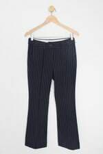 calça social PA Concept feminina azul listrada 