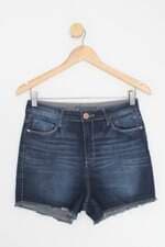 shorts jeans C&A feminino azul