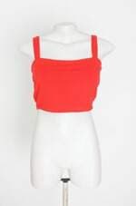 cropped alessa feminino vermelho