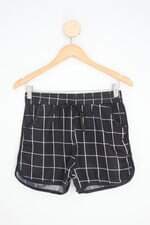 shorts feminino xadrez