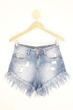 shorts jeans Blue Steel feminino azul