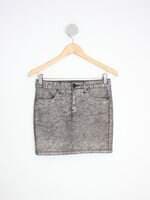 saia canal feminina cinza