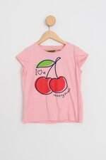 blusa kids rosa com silk