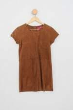 vestido riachuelo kids marrom