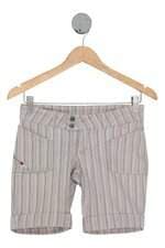 Shorts Bivik Feminino Listrado Com Barra Italiana