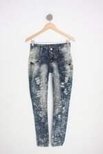 calça jeans planet girls feminina azul