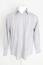 camisa richards masculina listrada