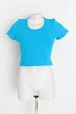 blusa cropped myth feminina azul