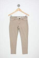 calça de sarja hollister feminina bege