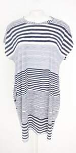 vestido feminino listrado