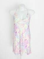 vestido zara feminino estampado 