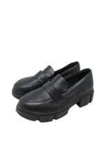 Mocassim feminino Quiz tratorado preto