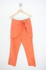 calça de tecido sophia hegg feminina laranja