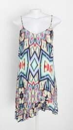vestido agatha feminino estampado com forro