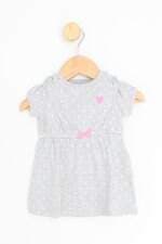 vestido carters kids cinza