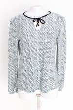 blusa manga longa a collection feminina estampada