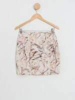 saia morena rosa feminina estampada 