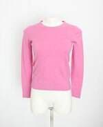 blusa manga longa de tricô banana republic feminino rosa